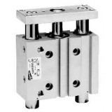 Camozzi Guided cylinders Series QC QCT2A032A075 QCT - total length (L3), projection (B) and columns Ø (C)